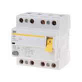 Выключатель дифференциального тока (УЗО) Iek ВД1-63 4-полюсный AC 40А 300мА