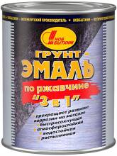Грунт-эмаль по ржавчине Новбытхим RAL7024 темно серая 2,7л