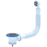 Выпуск Ани Пласт N120S для умывальника с гибким переливом 1