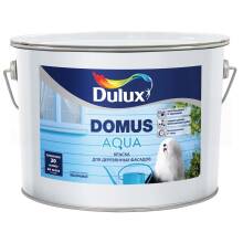 Краска для деревянных фасадов Dulux Domus Aqua бесцветная BC 9л