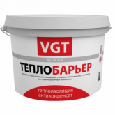 Краска теплоизоляционная VGT Теплобарьер ВД-АК-1180, 2 л