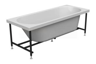 Акриловая ванна Виктория лайт 165х70х42, каркас (разборный)