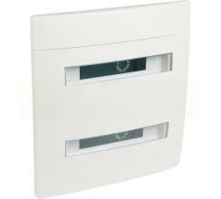 Бокс СП Legrand Practibox 2х12 мод. с шинами N и PE IP40 бел/бел. двер.