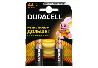 Батарейки Duracell ААА алкалиновые 1,5v 2 шт. LR03-2BL Basic (CN)