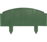 Ограждение садовое Заборчик 495х280х15 (Зеленый)