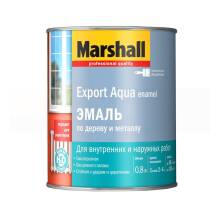 Эмаль Marshall Export Aqua Enamel полуматовая белая 2,5л