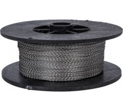 Проволока для опломбирования двужильная нержавеющая 100м диаметр 0,65мм