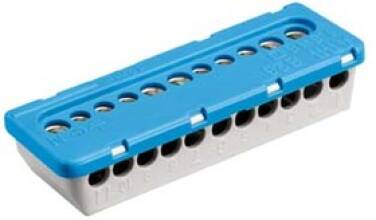 Клеммник ABB NK/S11 винтовой синий 6-16мм2 100А