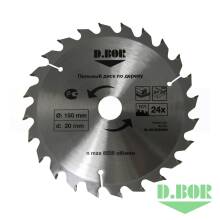 Диск пильный D.Bor 9K-801603605D по дереву 160x20/16мм 36Т