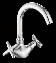 Смеситель Splenka S80.13 для раковины вентильный, хром