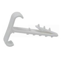 Дюбель-хомут 5-10мм, прямоугольный, черный (100 шт/уп) PROconnect