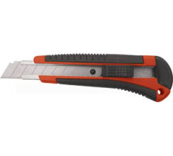 Нож технический Тренд 18 мм усиленный, прорезиненный