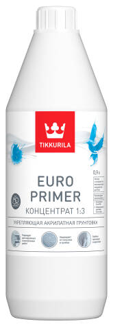 Грунтовка Tikkurila Euro Primer концентрат 0,9л