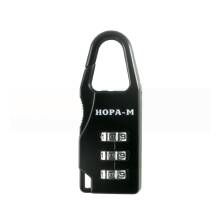 Навесной кодовый замок Нора-М 603 3 цифры черный