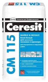 Клей для мозайки и мрамора СМ 115 5кг. Фольга (4) CERESIT