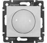 Светорегулятор поворотный белый 40-400W для ламп накаливания Leg770061 Legrand Valen