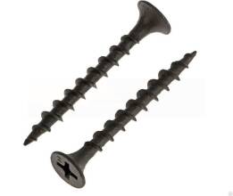 Саморез чёрный по дереву 3,8х64мм