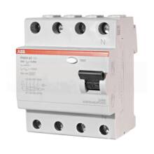 Выключатель дифференциального тока (УЗО) ABB FH204 4-полюсный AC 63А 100мА