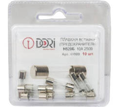 Плавкая вставка Н520Б 10А 250В, 10шт