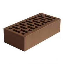 Кирпич лицевой коричневый(Новомосковск)