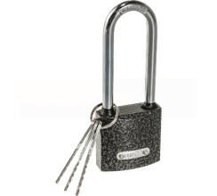 Замок Fuaro (Фуаро) навесной PL-UNI-0138-L (PL-01-38-L) 3key англ. /блистер