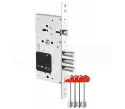 Замок врезной Fuaro (Фуаро) сувальдный V25/S-60.00.3R16, 4 кл.