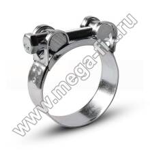 Хомут силовой, тип ROBUST, цинк  32-35 мм уп. бирка - 1 шт. (фасов.)