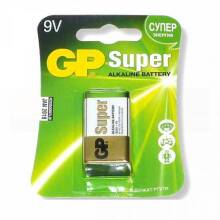 Батарейка GP Super Alkaline 1604A-5CR1, типоразмер Крона, 1 шт