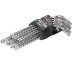 Набор ключей TORX серия KBT-PROFESSIONAL. 9 шт. КТ