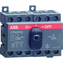Выключатель-разъединитель АВВ OT40F3С реверсивный 3-полюсный 40А 