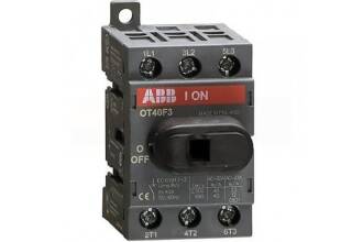 Выключатель-разъединитель АВВ OT63F3 3-полюсный 63А 