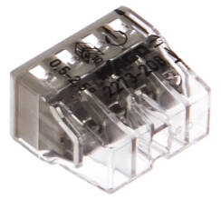 Клемма для 8-и медных(!) однопроволочных проводников сеч. до 2,5 мм кв. WAGO