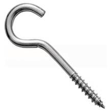 Шуруп-крюк 8х80мм 1шт
