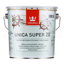 Лак Tikkurila Unica Super 20 EP бесцветный 2,7л