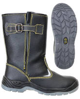 Сапоги Сириус Профи-Зима кожа/кирза чёрный размер 46