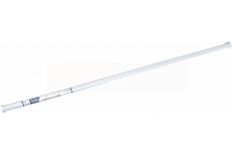 Карниз для ванной раздвижной Fixsen, FX-51-013, алюминий-белый, 140-260 см.