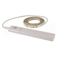 Умная подсветка SMD2835-30LED/m-IP20-5В-2,4Вт-6000К(1 м), датчик движ., 4хААА TDM