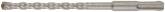 Бур по бетону SDS PLUS с двойной резьбой  8х160 мм