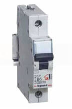 Автоматический выключатель Legrand TX3 1-полюсный С 50А 6kA 