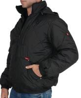 Куртка Сириус Прага-Люкс 100% п/э чёрный размер 112-116/170-176