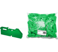 Изолятор на DIN-рейку большой  (зеленый)