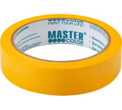Лента малярная бумажная, термостойкость до 120°c, 24 мм х 25 м