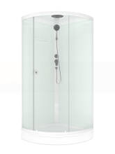 Душевая кабина Domani-Spa Simple 99 NEW 90х90, низ. поддон, матовая