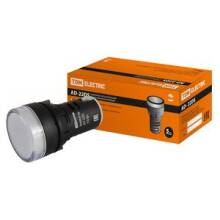 Лампа Tdm AD-22DS AC/DC LED матрица белая d22мм 110B 