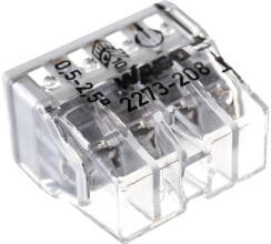 Соединительная клемма WAGO (2273-208) 8-проводная 6 шт. блистер