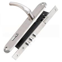 Замок Punto цилиндровый в комплекте с ручкой LOCKSET90.CRONA.4585-3 SN(мат.никель) 
