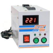 Стабилизатор Энергия АСН-1000 с цифровым дисплеем 140В 0,8кВт