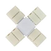 Комплект Х коннекторов  с соединителем для светодиодной ленты, 2pin, 2835SMD, 8мм, LD190