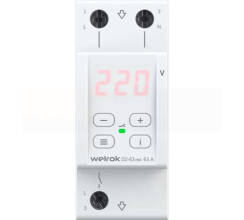 Реле напряжения welrok D2-63 red