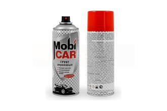 Аэрозольный грунт акриловый ModiCAR, 520мл черный